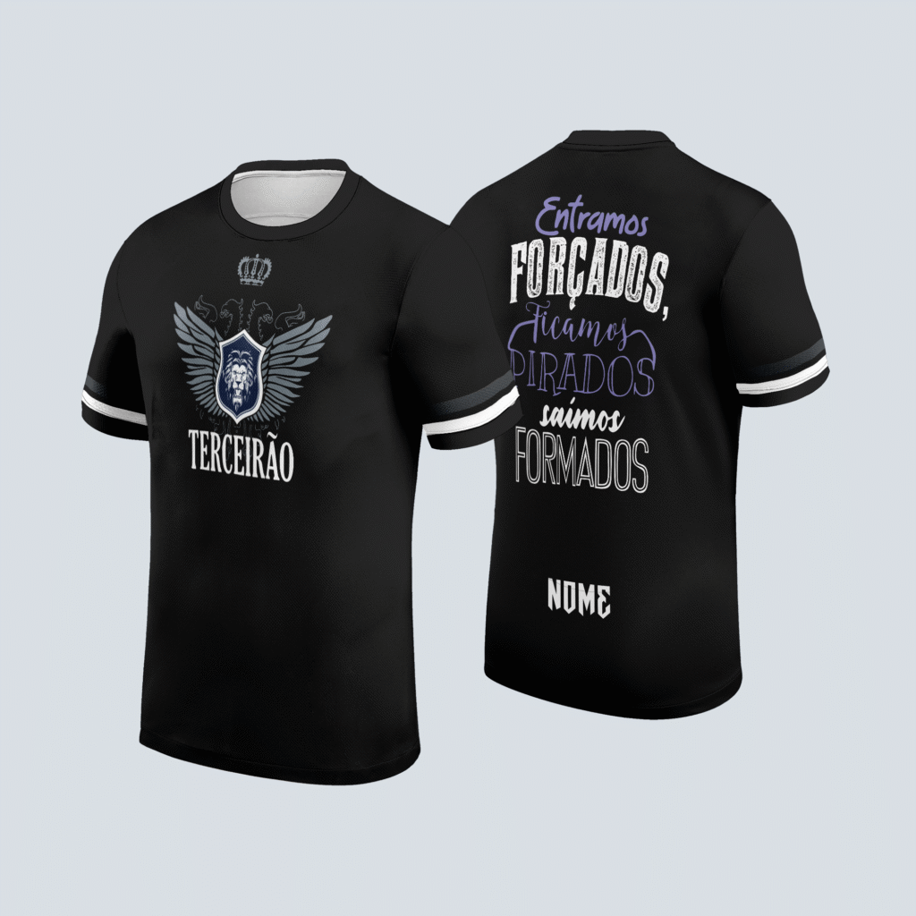 Camisetas de Terceirão personalizadas