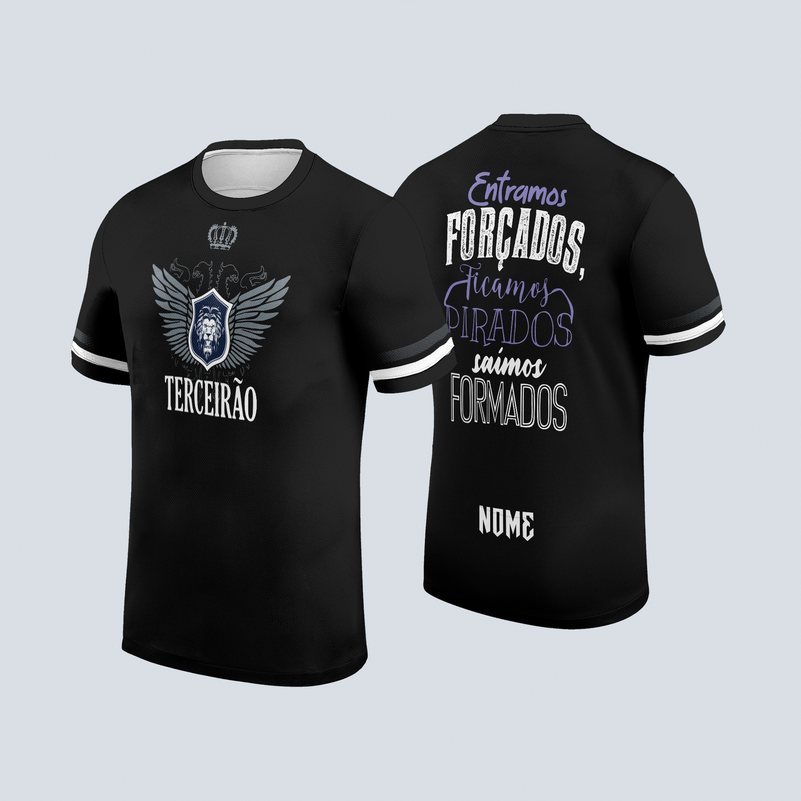 Camisetas de Terceirão personalizadas