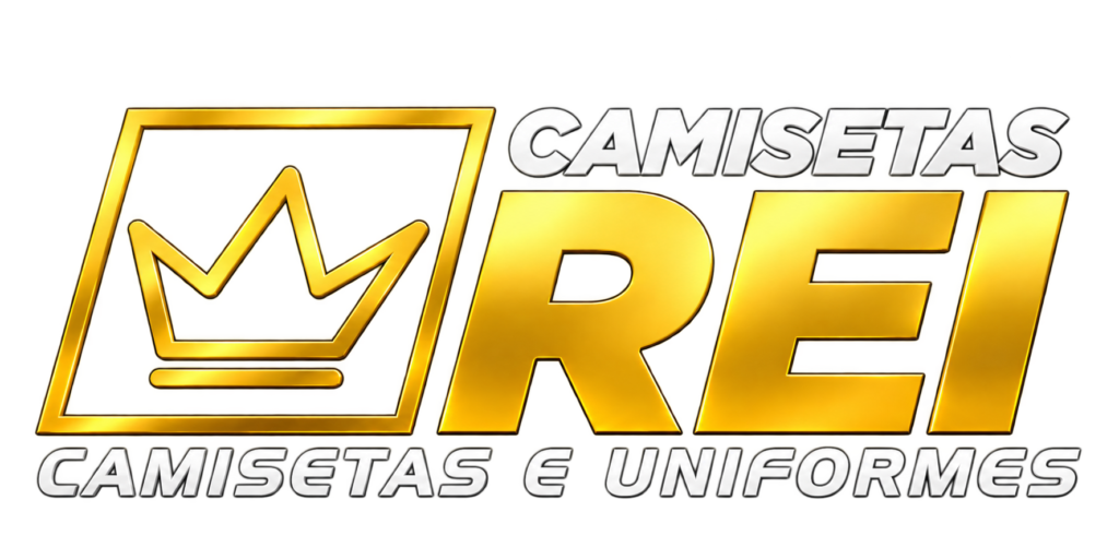 Camisetas Rei - camisetas e uniformes - logo dourada e branca